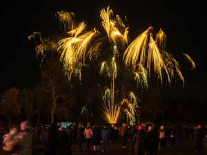 A large crowd gathered to enjoy the show. Photo: Ian Knight / Z70 Photography