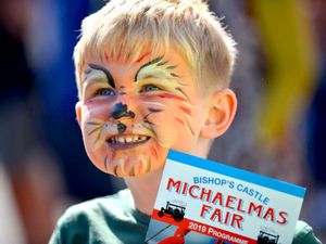 Supporting image for story: Thousands flock to Bishop's Castle's Michaelmas Fair - in pictures
