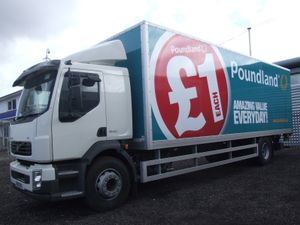 Supporting image for story: Poundland offers bonuses and paid training in bid to recruit lorry drivers