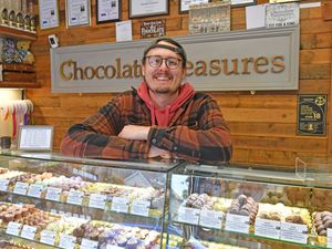 Dan Ball, owner of Chocolate Treasures, said the community is the best part of the area 