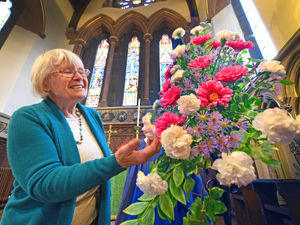 Supporting image for story: Church in bloom for special anniversary
