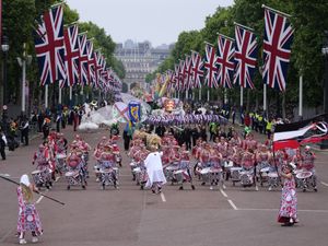 Supporting image for story: In Pictures: The Mall comes alive with colour thanks to Jubilee pageant