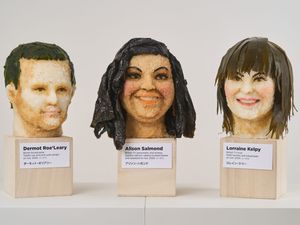 Supporting image for story: Birmingham star Alison Hammond's portrait made from 'unusual' ingredients