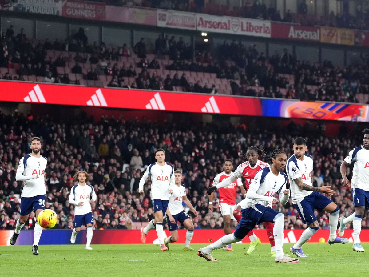 Eberechi Eze punishes Tottenham with stunning derby hat-trick for Arsenal