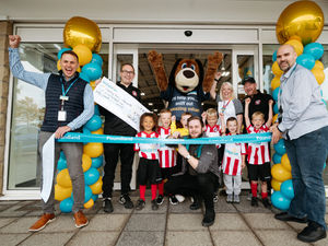 Supporting image for story: Football club kicks off Poundland's new Telford store