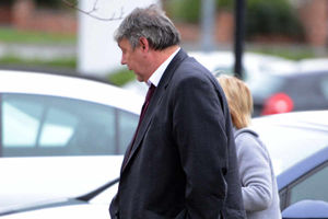 McMaster arrives at Cannock Magistrates Court in November 2015