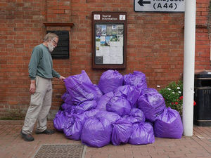 Supporting image for story: A Herefordshire town about to welcome visitors to its walking festival is ensuring it looks its best