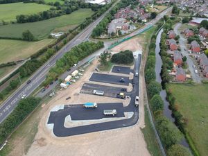 Supporting image for story: Delight as work on new school begins