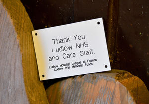 Tributes are a common theme of the benches