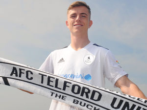 Supporting image for story: AFC Telford United complete statement signing of former Walsall attacker James Hardy