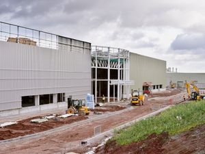 Supporting image for story: New JCB factory project forges ahead 