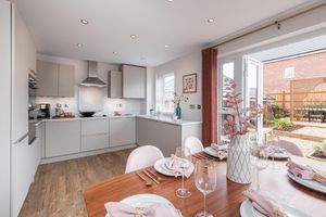 BWM - The Ennerdale kitchen and dining space at The Elms