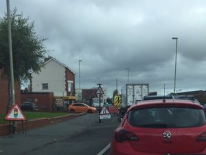 Supporting image for story: Drivers frustrated at Oswestry traffic chaos during sewer work