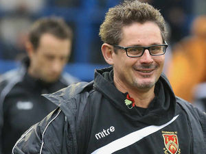 Supporting image for story: Gary Hackett targets more cup progress