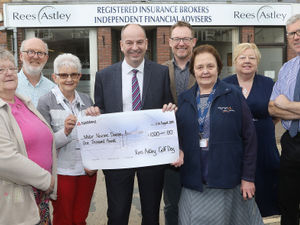 Supporting image for story: Oswestry golf day raises £1,000 for Motor Neurone Association