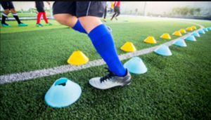 Football training. Picture: Telford & Wrekin Council 