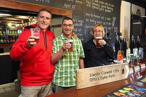 Supporting image for story: Beer launched for Offa's Dyke trail