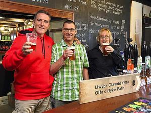 Supporting image for story: Beer launched for Offa's Dyke trail