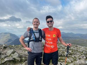 Supporting image for story: Blind lawyer and boss complete 24 peaks in 24 hours raising £140,000 for charity