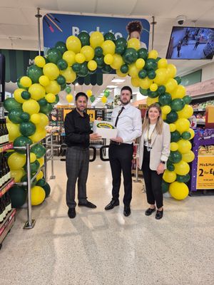 High Sheriff Award winner Shaz Saleem was invited to see the amazing new look and met with managers Mike Banks and Kate Flynn.