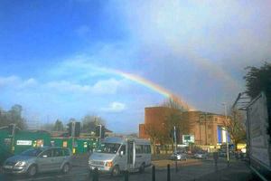 Supporting image for story: Turning the air blue? I swear I'll stop it now