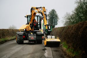 PotholePro being trialled on the A490 in Chirbury