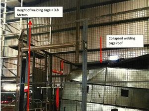 Supporting image for story: Firm handed court bill of more than £320,000 after Walsall worker injured in metal cage collapse
