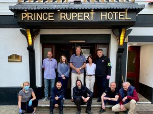 Supporting image for story: Homeless people swap the streets for luxury Shrewsbury hotel
