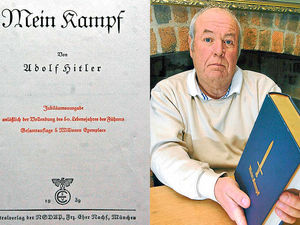 Supporting image for story: Signed in Hitler's Berlin bunker, Mein Kampf for sale in Shropshire