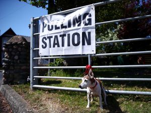 A polling station
