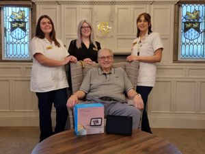 Supporting image for story: 'Alexa, what's for lunch?': Nursing home residents in Shropshire get smart with technology