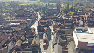 Market Drayton town centre 