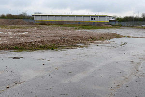 The site for a proposed Morrisons supermarket in Audley Avenue, Newport