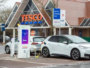 Supporting image for story: The 200th Tesco store has installed free electric vehicle charge points