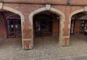 Puiu Horbas and another man struck at the Corn Exchange Jewellers in Lichfield in March last year. Photo: Google