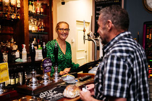 Co-owner Laurna Caldwell has been at the pub since 2015