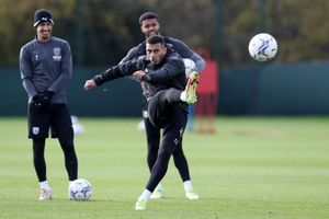 Karlan Grant. (Photo by Adam Fradgley/West Bromwich Albion FC via Getty Images).