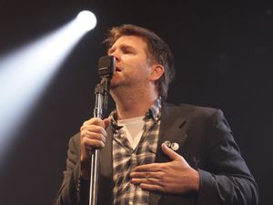 Supporting image for story: LCD Soundsystem honour Brian Wilson and Sly Stone at residency’s opening night