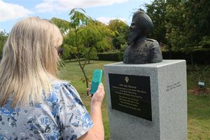 The trail will feature 10 moving poems about stories from the war