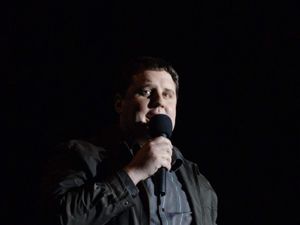 Supporting image for story: Peter Kay and Lisa Riley reconnect after heckler lookalike jibe