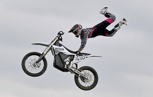 A stunning display from The Bolddog Lings Motorcycle Team.