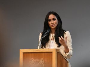 Supporting image for story: Meghan’s praise for heroes who fed the hungry during pandemic