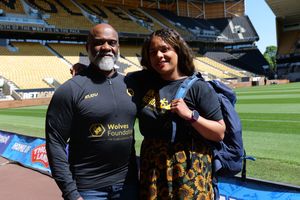 Supporting image for story: Naomi a hiking hero for Wolves Foundation and Compton Care
