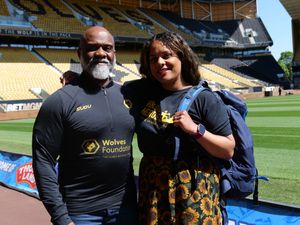 Supporting image for story: Naomi a hiking hero for Wolves Foundation and Compton Care