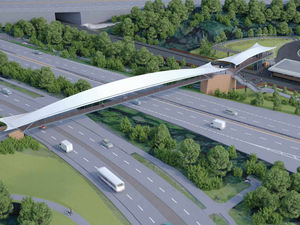 Supporting image for story: Higher costs cause Telford railway station bridge design rethink