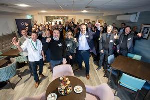 Celebrating at the open day