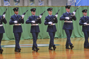 Supporting image for story: Watch: New class of corporals given stripes at RAF Cosford