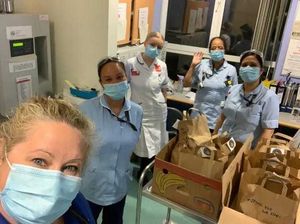 ‘Iftar for our stars’ food packs being received by staff