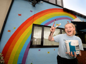 Supporting image for story: Student gets creative in celebration of Pride month