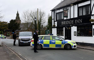 The man was found near the Bridge Inn